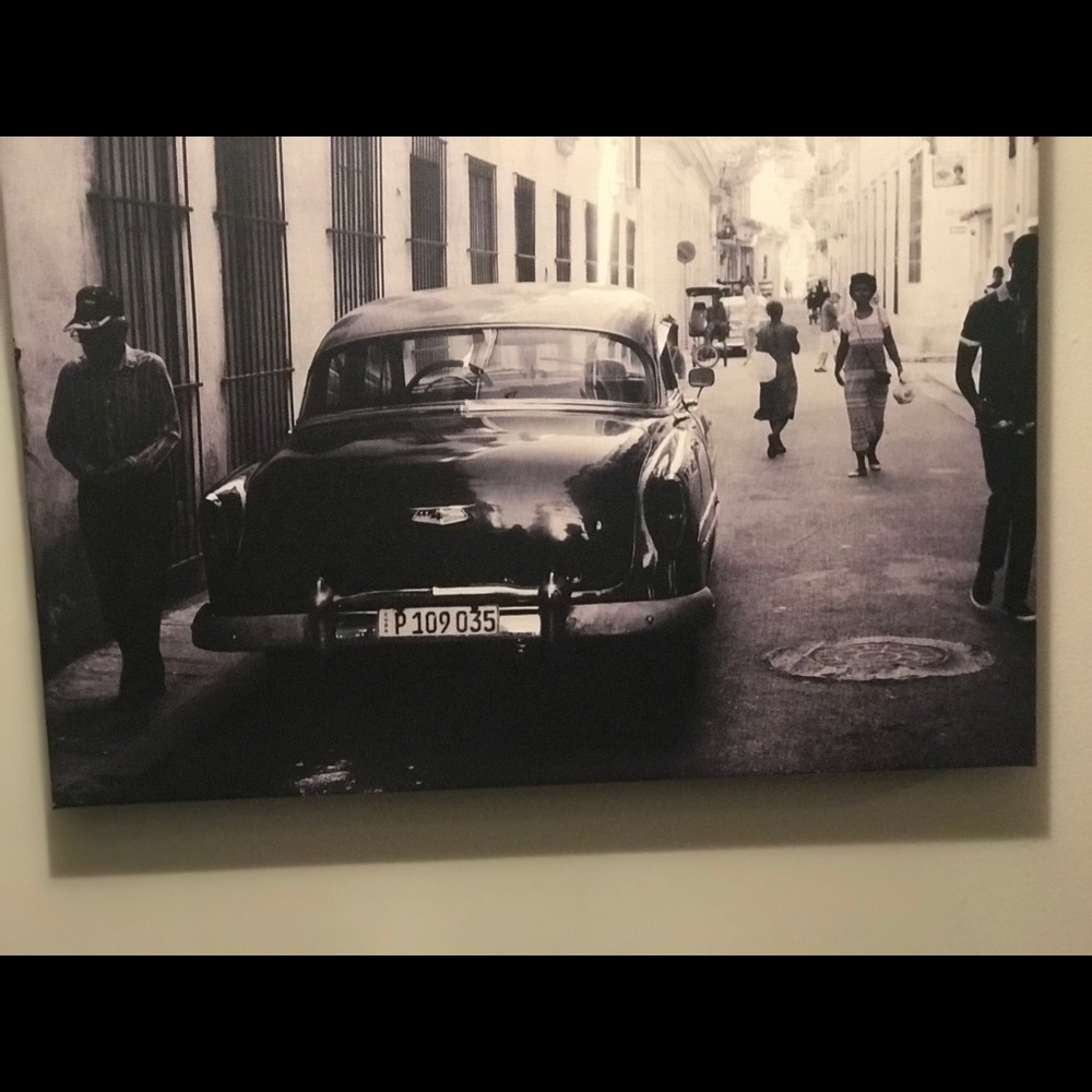Classic Car on Canvas by Stuart Shuster